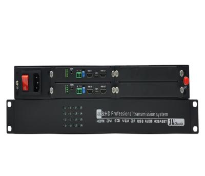 China Long-Distance 4K 60Hz HDMI 2.0 Video Extender Over Fiber Audio Interface 3.5mm Stereo Audio Socket Support Protocol HDMI2.0 for sale