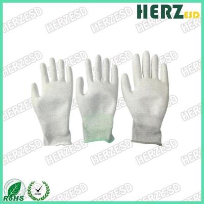 China As luvas de nylon da mão do ESD da luva do ESD surgem a resistividade 1x106-8/Cm para segurar as peças eletrônicas à venda