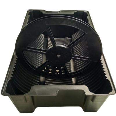 Κίνα αγώγιμο πολυστυρόλιο 330mm 3mm κιβώτιο αποθήκευσης δίσκων ESD εξελίκτρων SMT προς πώληση