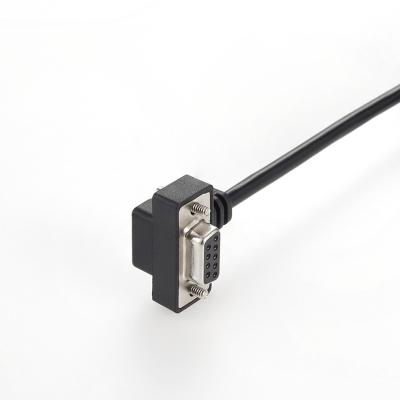 China DB9 Construction Null Style Cable Right Angle Low Profile Cable Right Angle Cable for sale