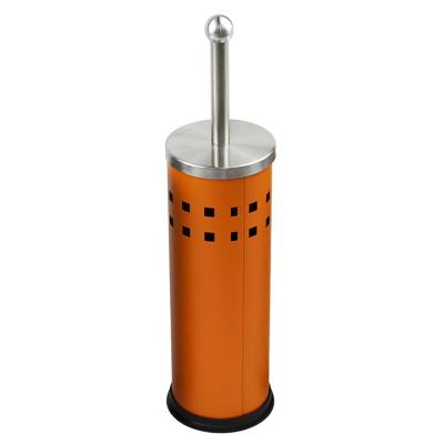 China Modern New Design Home Basics Easy Cleaning Easy Open Toilet Brush With Holder For Hotel Bathroom for sale