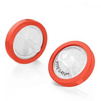 China 0.45μm Single Use Laboratory Syringe Filters Hydrophobic PTFE Syringe Filter for sale