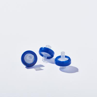China Nylon Micropore Laboratory Syringe Filters 0.45μm Pore Size φ13mm Non Sterile for sale