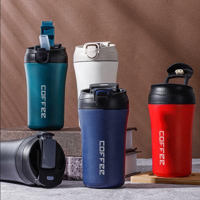 China Sustainable Wholesale 15oz Double Wall Thermos Coffee, Travel Stainless Steel Vacuum Insulated Coffee Mug for sale