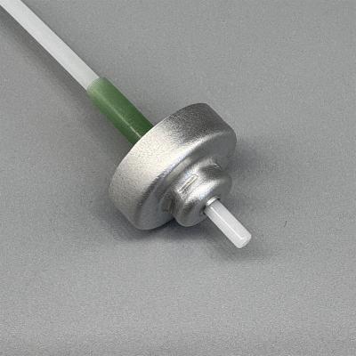 China Reliable 20mm Plastic Stem Metering Valve for Cosmetic Formulations with Precise Dispensing for sale