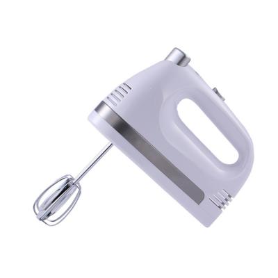 China New Fashionable ABS Plastic Electronic Housing 5 Speed Egg Tools Push Buttonelectric Hand Mixer Beater for sale