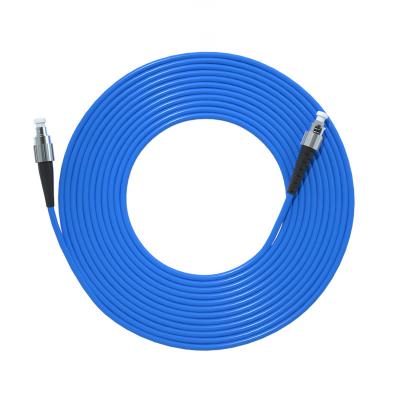 China 3M FC ST Simplex Single Mode Armored Fiber Optic Cable with Customized Lengths and 2 for sale