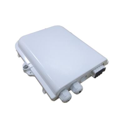 China ODP Solid 8 Core White Grey Black 2 Port PAZ 1 8 Cassette Type FTTH Fiber Terminal Box for sale