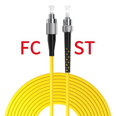 China Customized Colors Fiber Optic Patch Cord for Fast Data Transfer in Single Mode Networks for sale