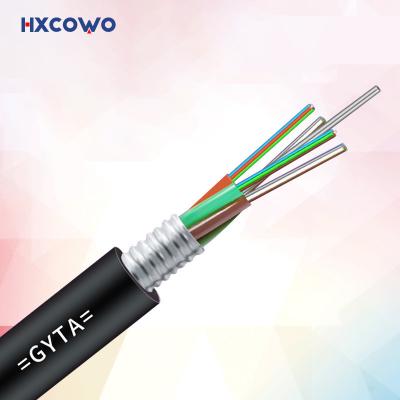 China Customized Color GYTA Armored Fiber Optic Cable for Stranded Loose Tube Communication à venda
