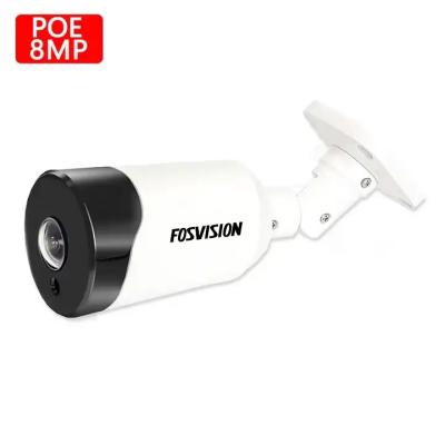 China Fosvision 8mp POE IP Camera Night Vision Surveillance CCTV 265 Camera 360 Degree Wide Angle Panoramic Fisheye Security Camera for sale