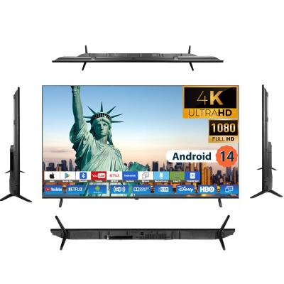 China Televisión LED sin marco Televisión inteligente LED 32 50 55 65 pulgadas en venta