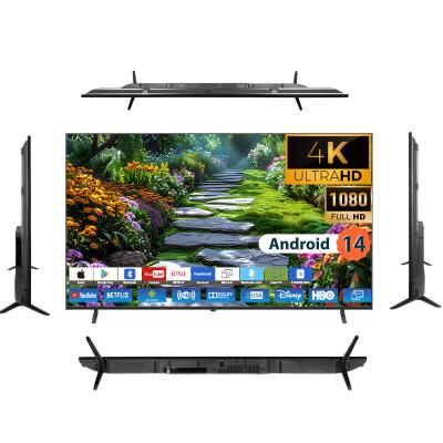 China Televisión 4k Smart TV 65 pulgadas sin marco Android LED TV en venta