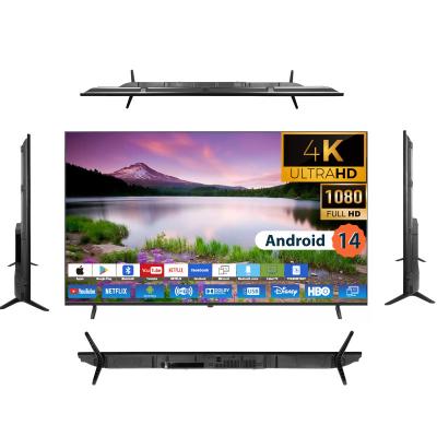 China 65 pulgadas QLED FHD Televisión sin marco de Google 3840x2160 4K Google Android Smart TV en venta