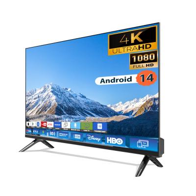 China Sin marco 32 55 pulgadas LED TV pantalla de televisión 65 pulgadas 4K Smart TV Android 75 pulgadas panel de televisión inteligente en venta