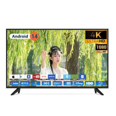 China Smart LED TV 32''/43''/50''/55''/65''/75'' With Wifi And Multi-languages OEM ODM for sale