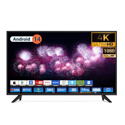 China 4K LCD Television Guangzhou Factory Flat Screen Ultra Hd 65 55 50 43 32 In Inch UHD Smart Android 32inch LED TV for sale