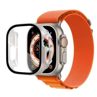 China Plastic Matte Hard Case Screen Protector 360 Degree Inclusive View For IWatch 7/6/SE/5/4/3 Cover PC Tempered Glass Film for sale