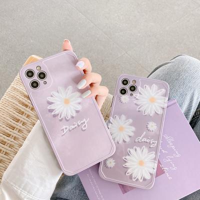 China Soft TPU Free Shipping 2020 Lovely Daisy Phone Cover Protective Phone Cases For iPhone 11 Pro Max for sale