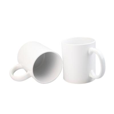 China Wholesale Hot Selling Disposable 11oz Sublimation Empty White Mug With Custom Logo for sale