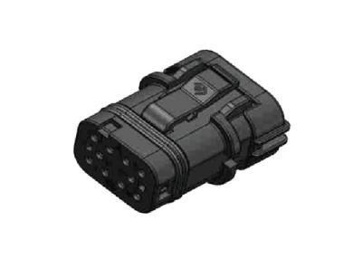 Китай Кабельный соединитель передачи 22AWG, соединители штепсельной вилки Pin IP6K9K 10 терминальные продается
