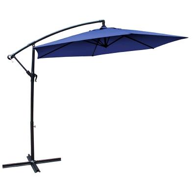 China Wholesale Outdoor Leisure Modern Cantilever Design Patio Umbrella Furniture Parts Umbrella Parasol Umbrella for sale