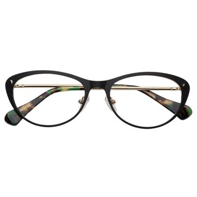 China Optical Frames Fashion Style Fancy Metal Optical Prescription Glasses Frames Eyeglass Spectacle Frames for sale