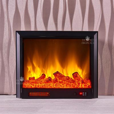China Modern Double Sided Recessed Led Hanging Fire Places Bedroom Insert Heater Modern Decor Flame Indoor Electric Fireplace for sale
