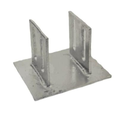 China Curtain Wall Embedded Plate Rectangular Embed Plate In Concrete Wall for sale