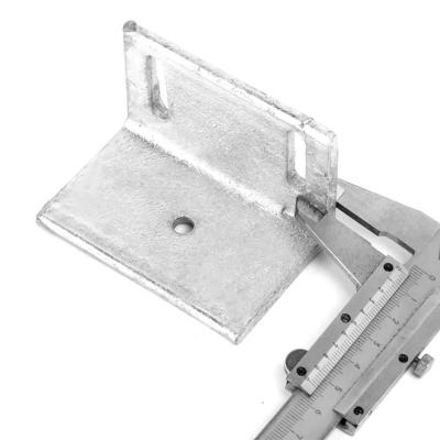 China Customized Curtain Wall Wind Load Anchors Corner Code Anchor Building Materials for sale