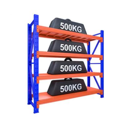 China 4 Tier Industrial Shelving 200lbs Heavy Duty Rack Shelf Rust Proof for sale