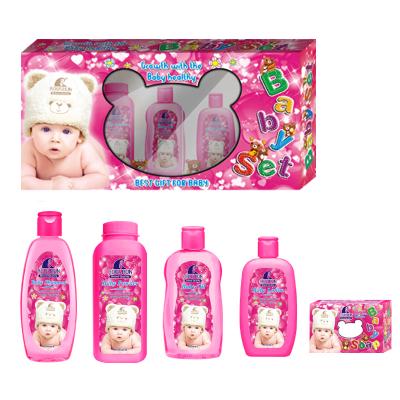 China ROUSHUN Nourishing Baby Bath Set, Hair Shampoo, Body Lotion OEM Accept for sale