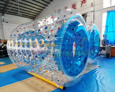 Cina Camminata gonfiabile trasparente dell'acqua della sfera di controllo del PVC di 0.55mm in vendita