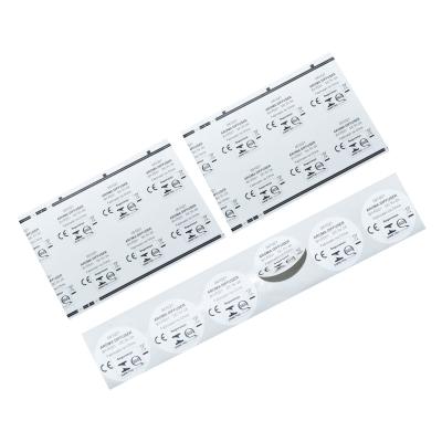 China China Supplier Waterproof Customized Children's Electric Toothbrush Coated Label Paper Sticker for sale