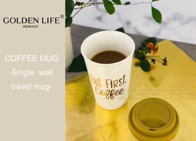 China Travel Size Christmas Themed Mugs Silicone Lid BSCI DISNEY ISO9001 Certificated for sale