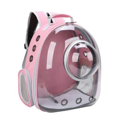 China Cat Backpack Carrier Bubble Bag Space Capsule Waterproof Pet Carrier Dog Increasing Backpack Airline Travel Carrier Approved Black Gray Pink for sale