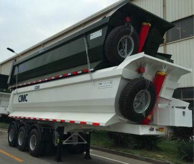 China High Strength Dump Truck Trailer Mechanical Suspension Type BPW Axle For Sand for sale