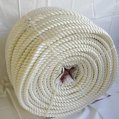 Κίνα Χονδρική πώληση 18 mm 20 mm 24 mm 3 νήματα νάιλον πολυαμιδίου στρεβλωμένο σχοινί αγκυροβολίας προς πώληση