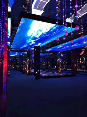 China La pantalla llevada interior a todo color de la ventana, el Al video de la pantalla de la publicidad a presión gabinete de la fundición en venta