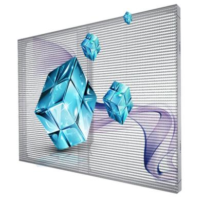China La publicidad al aire libre del claro de la pared de cristal llevó la pantalla de visualización P3.91 P7.82 3-5 años de garantía en venta