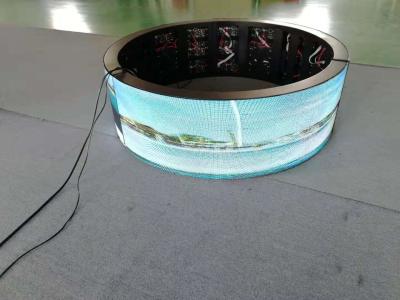 Chine 360 écran mené flexible incurvé du degré SMD2121 1200cd/m2 à vendre