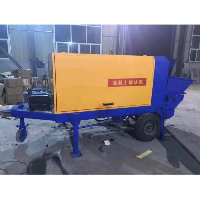 China Construction Material Shops Reliable Factory Trailer Concrete Pump Trailer Concrete Pump Diesel Professional Diesel Sale for sale