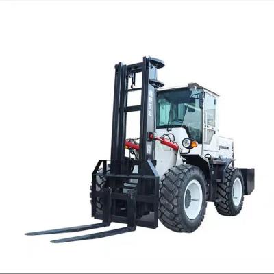 China Construction works 2021 High Performance Internal Combustion Transnational Forklift Hyundai Diesel Forklift for sale