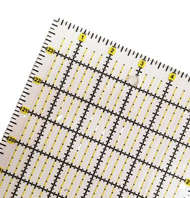 China Acrylic custom printed laser cutting acrylic plastic ruler for promotion and school for sale