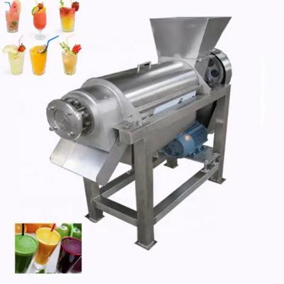 China 304 de acero inoxidable Parafusos de leche de coco Industrial fruta manzana sandía zumo de naranja triturador extractor de zumo máquina en venta