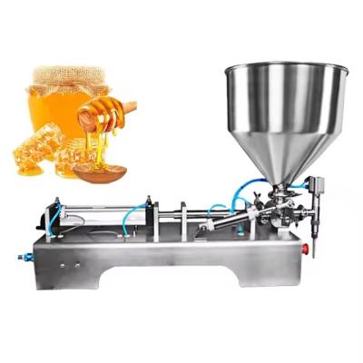 China Máquinas de llenado semiautomáticas Máquinas pequeñas horizontales Máquinas manuales de dispensar miel de crema Máquinas para procesamiento de alimentos en venta
