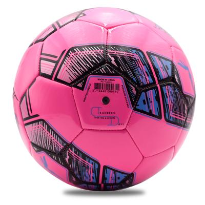 China Eco-friendly PVC Soccer Balls Size Cheap Machine Sewn 5 Official Match Ball For Sale for sale
