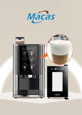 China Commercial Fresh Milk Coffee Vending Machine Coffee Shop for sale