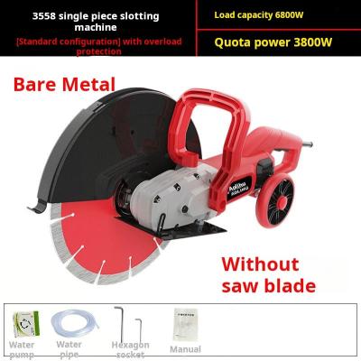 Chine 355mm Diamond Saw Blade Road Wall Cutter With Dust Collector Cutting Machine à vendre