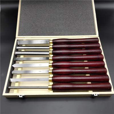 China Wood High Speed Steel Wood Carving 8 Piece Chisel Set for sale